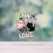 Drôle Halloween rose Fantôme Spooktacular Chat Fab (Neutre)