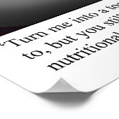 Drôle Halloween sorcière cadeau cadeau Poster (Coin)