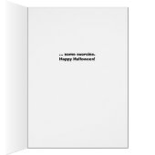 Drôle Halloween Squelette Exorciser Poids Lifting (Intérieur (Droit))