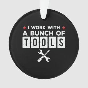 Drôle Handyman Carpenter Cadeau - Je travaille ave