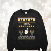 Drôle Hanoukka Ugly Sweater Sweatshirt