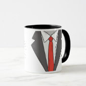 Drôle Happy Fête des pères café Mug (Devant droit)