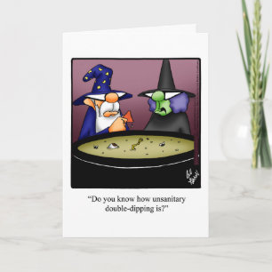 Drôle Happy Halloween Carte de voeux
