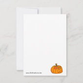 Drôle Happy Halloween Humour Carte de voeux (Dos)