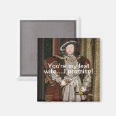 Drôle Henry VIII Magnet (Recto/Verso)