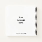 Drôle Humour céleste Carnet spiral (Dos)