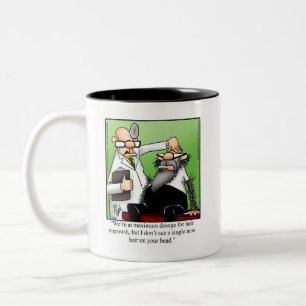 Drôle Humour de croissance des cheveux Mug