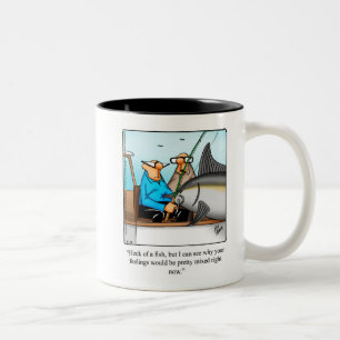 Drôle Humour de pêche cadeau Mug