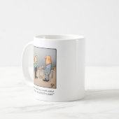 Drôle Humour de sécurité sanitaire Mug (Devant gauche)