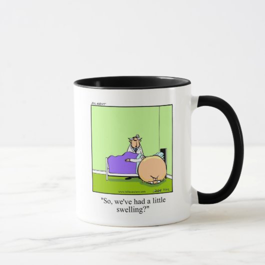 Drôle Humour Médicale Mug (Droite)