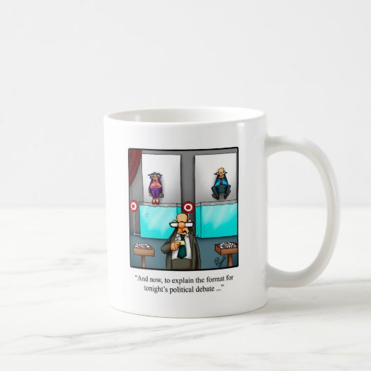 Drôle Humour politique Mug Cadeau (Droite)