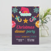 Drôle invitation de Noël (Debout devant)