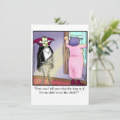 Drôle Invitations de la fête d'Halloween "Spectick (Debout devant)