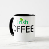 Drôle Irish Coffee Gag Cadeau Fab Mug (Devant gauche)