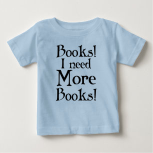 Drôle j'ai besoin de plus de T-shirt de livres
