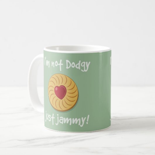 Drôle Jammy Dodger Biscuit Mug (Devant gauche)