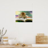 Drôle Jane Austen Citation et Poster Kitten (Cuisine)