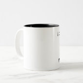 Drôle je ne suis pas tasse parfaite (Devant gauche)