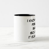 Drôle je ne suis pas tasse parfaite (Centre)