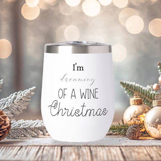 Drôle, je rêve d'un Noël de vin