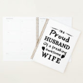 Drôle Je suis un fier mari d’une femme géniale (Devant avec enveloppe)