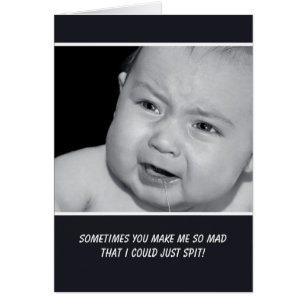 Drôle, Je Vous Pardonne Avec Un Bébé Mal Mad