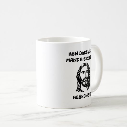 Drôle Jésus Mug (Devant droit)
