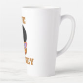 Drôle Jive Turquie Latte Mug (Droite)