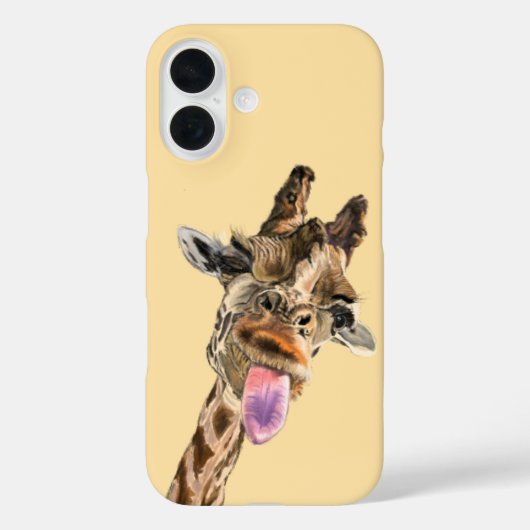 Drôle Joueur coque iphone de Giraffe (Verso)