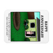 Drôle Joyeux Anniversaire Magnet Cadeau (Horizontal)