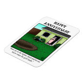 Drôle Joyeux Anniversaire Magnet Cadeau (Côté Gauche)