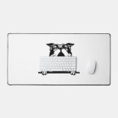 Drôle joyeux Bulldog (Clavier et souris)