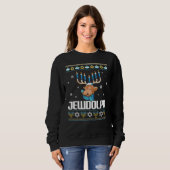 Drôle juif vilain Sweatshirt (Devant entier)