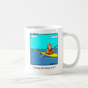 Drôle Kayak Cartoon Mug