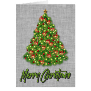 Drôle "Kill a Tree for Jesus" Joyeuse carte de Noë