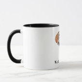 Drôle Labrador Retriever Chien Mug (Gauche)