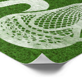 Drôle Lacrosse Impression (Coin)