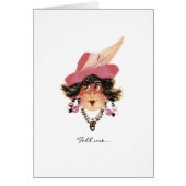 Drôle Lady Questions Side Effects Card (Devant)