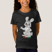 drôle lapin amant T-shirt Design (Devant)