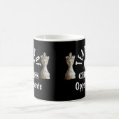 Drôle Larmes de mes joueurs opposés ÉCHECS Mug (Centre)