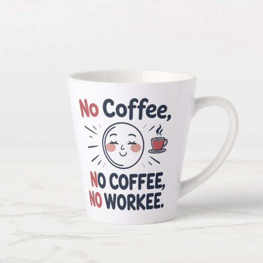 Drôle latte Mug pour les amateurs de café (Droite)