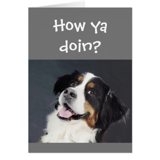 Drôle Léger de penser à vous mignon chien (Devant)