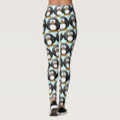 Drôle Leggings de pingouins (Dos)