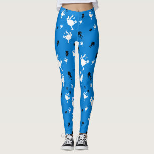 Drôle Leggings de singe - Jouer Primate Imprimer Y