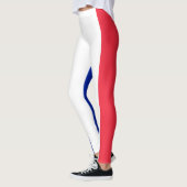 Drôle Leggings drapeau France |Cadeaux Super Noël (Gauche)