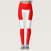 Drôle Leggings flag Suisse | Super Noël