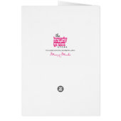 Drôle "Lick the Beaters" Carte de la fête des mère (Dos)