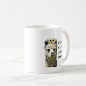 Drôle Llama Anniversaire Mug (Devant droit)