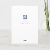 Drôle Llama "Pour Mon Mari" Carte d'Anniversaire (Dos)