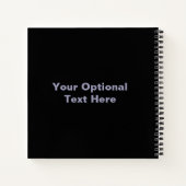 Drôle "L'Univers" nom personnalisé carnet (Dos)